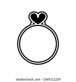 love circle icon. Element of Valentine for mobile concept and web apps icon. Glyph, flat icon for website design and development, app development