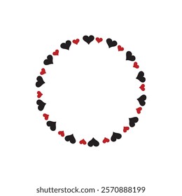 Love Circle, Valentine gift, Valetines Day Typography Shirt, Valentine’s Day Digital Design, Happy valentines day