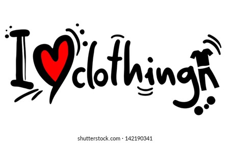 Love clothing