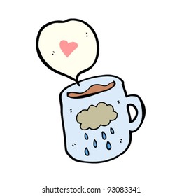 love of coffee cartoon