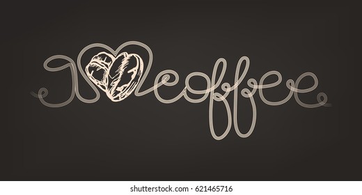 I Love Coffee Logo 