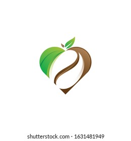 love coffee logo design vector