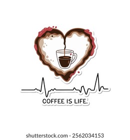 Love Coffee t-shirt design,coffee vector,coffee t-shirt quotes