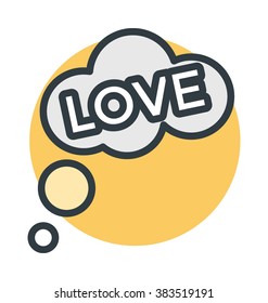 Love Colored Vector Icon