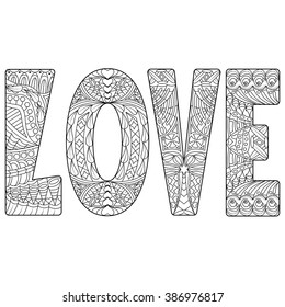 58,001 Love Coloring Page Stock Vectors, Images & Vector Art | Shutterstock