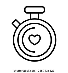 Love compass icon design for personal commercial use