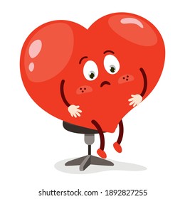 Love Concept With Cartoon Character