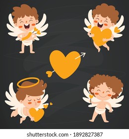 Love Concept With Cartoon Character