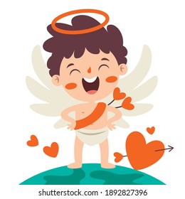 Love Concept With Cartoon Character