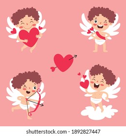 Concepto De Amor Con Caricatura