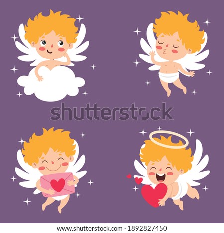 Love Concept With Cartoon Character