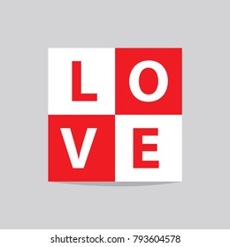Love concept design