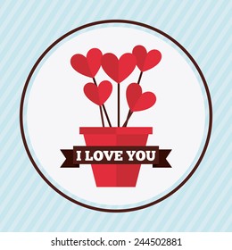 love concept design, vector illustration eps10 graphic