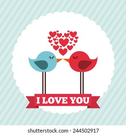 love concept design, vector illustration eps10 graphic