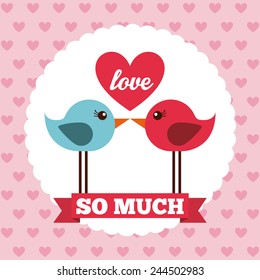 love concept design, vector illustration eps10 graphic