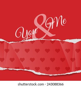 Love concept, eps10 vector