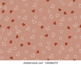 Concepto de amor con forma cardíaca.