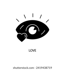 love concept line icon. Simple element illustration. love concept outline symbol design.