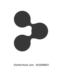 Love concept represented by heart shape icon. Isolated and flat illustration