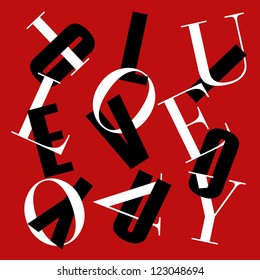 love concept with word/letter