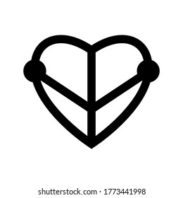 love connections icon or logo isolated sign symbol vector illustration - high quality black style vector icons
