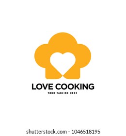 Love Cooking Logo,food Logo,cooking Logo,vector Logo Template