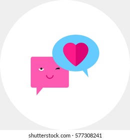 Love Correspondence Chat Icon