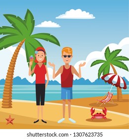 love couple cartoon