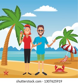 love couple cartoon