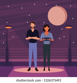 love couple cartoon