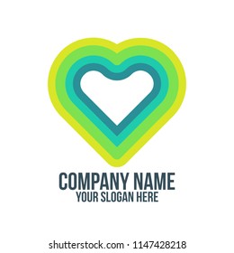 love, couple, family, and abstract concept. logo, icon, idea, symbol and brand for company, corporate, foundation, business, startup and enterprise