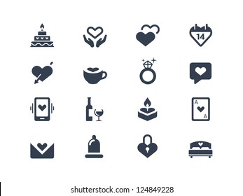 Love and couple icons