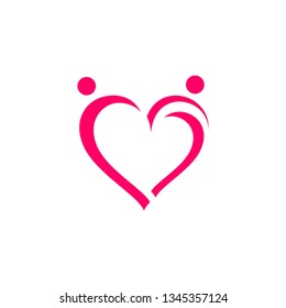 love couple logo