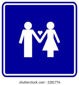 love couple sign