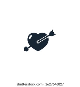 love creative icon. From Valentines Day icons collection. Isolated love sign on white background