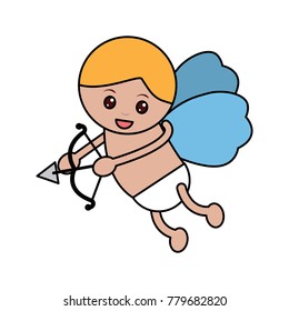 love cupid angel fly bow arrow romantic