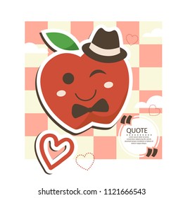 Love Cute Apple