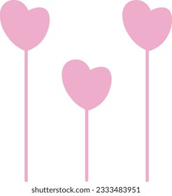 Love cute hand draw vector element 