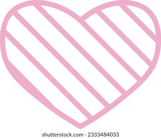 Love cute Hand ziehen Vektorelement 