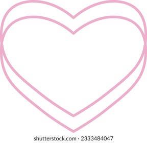 Amar el lindo elemento vector de dibujo a mano 