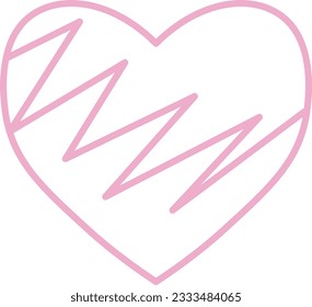 Love cute hand draw vector element 