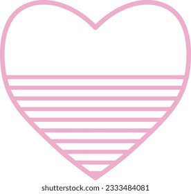 Love cute hand draw vector element 