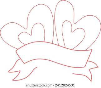 Love cute Hand ziehen Vektorelement