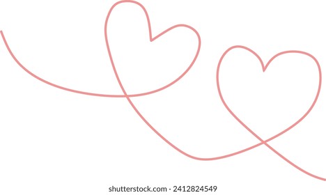 Love cute hand draw vector element