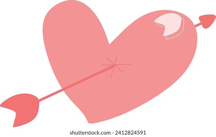 Love cute Hand ziehen Vektorelement
