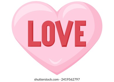Love Cute Valentine Day Sticker