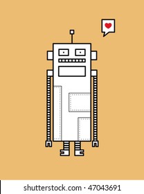 love cutie robot