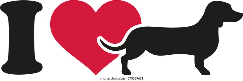 I love Dachshund icon