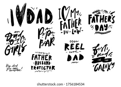 I love dad. Papa bear. Reel dad. Father, husband, protector