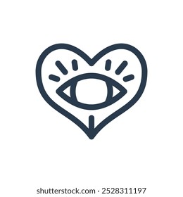 Icono de Vector de amor por el día de los muertos